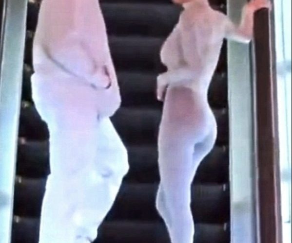 Kanye West’s wife Bianca Censori shows off her bum in see-through catsuit as couple go shopping in Tokyo