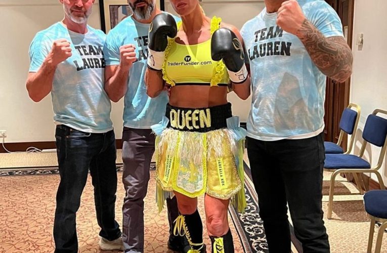 Boxer Mikaela Lauren, 48, left unrecognisable after horrific beating by world champion 15 years her junior