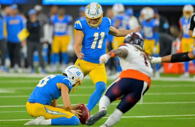 Los Angeles Chargers kicker Cameron Dicker makes history after little-known rule leads to a first in 48 years