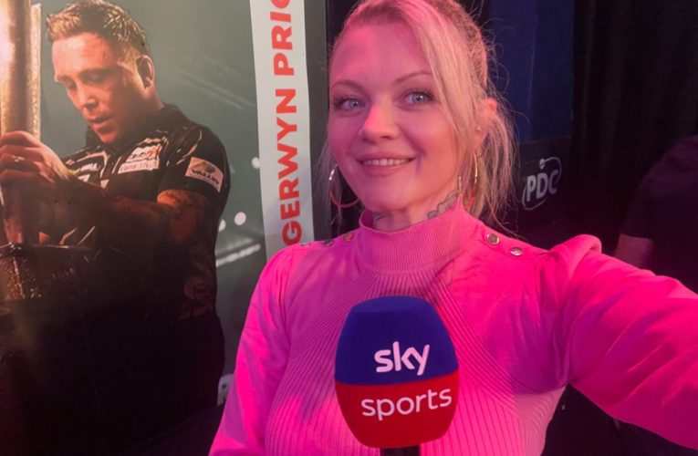 Meet Polly James, the tattooed darts presenter for Sky Sports who had knickers signed by Tom Jones and is Radio X DJ