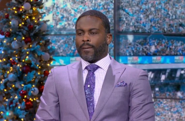 Michael Vick breaks down in tears live on Fox NFL Sunday in emotional moment with analyst leaving show for new venture