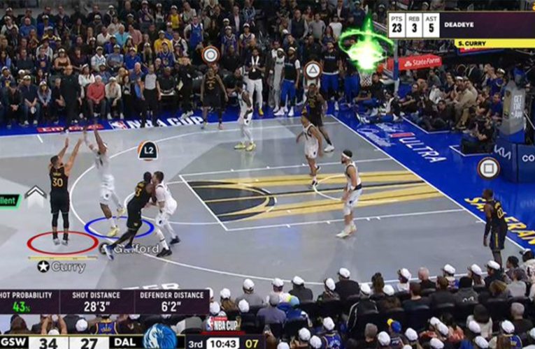 NBA announces major broadcast change for cup knockout rounds with Stephen Curry given video game treatment