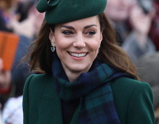 Princess Kate looks festive in green as she re-wears Alexander McQueen coat for Sandringham Christmas Day church service