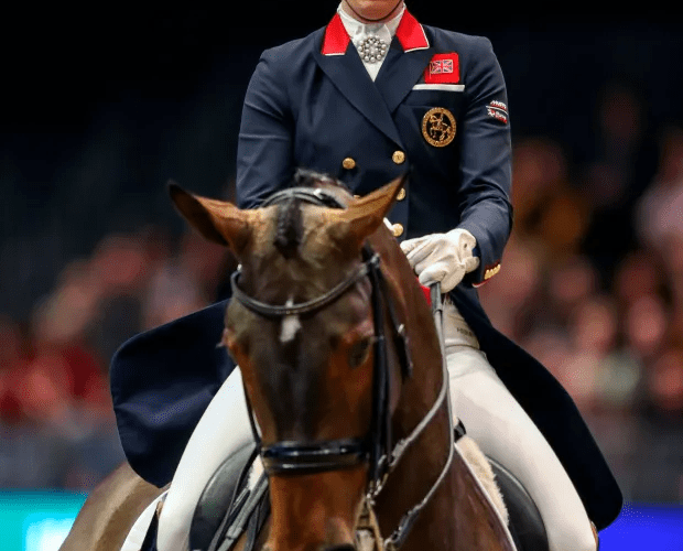 Shamed Olympic legend Charlotte Dujardin is SUSPENDED for a year after shocking video showed her whipping horse