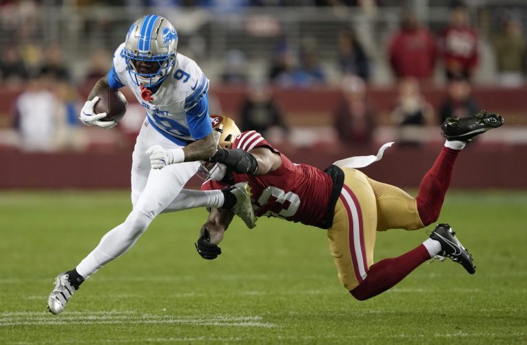 Lions beat the 49ers 40-34 preparing for division showdown