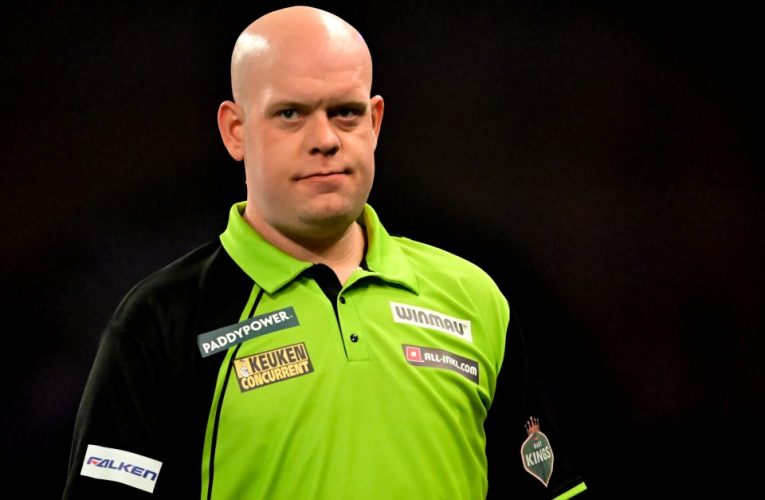 Michael van Gerwen looks unrecognisable in throwback pics from when he was same age as Luke Littler, 17