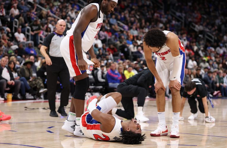 Report: Pistons’ Jaden Ivey broke left leg in scary fall during Magic win