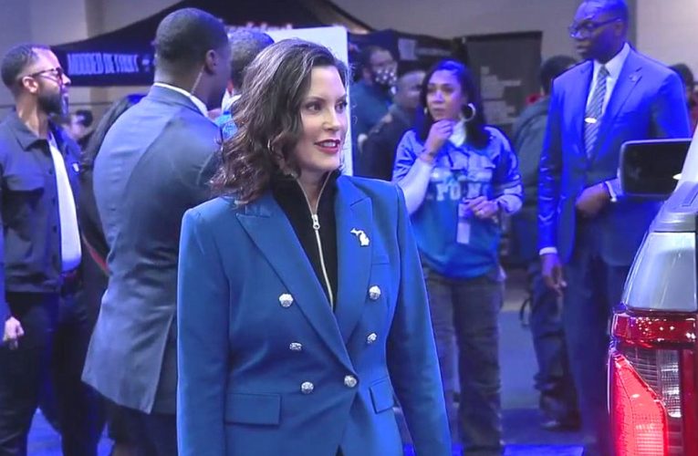 Whitmer talks tariffs, China and Trump at Detroit Auto Show visit